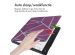 iMoshion Design Slim Hard Case Sleepcover met stand Kobo Elipsa 2E - Bordeaux Graphic