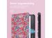 iMoshion Design Slim Hard Case Sleepcover met stand Kobo Libra 2 / Tolino Vision 6 - Flower Watercolor