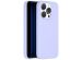 Accezz Liquid Silicone Backcover iPhone 15 Pro - Paars