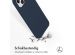 Accezz Liquid Silicone Backcover iPhone 15 Plus - Donkerblauw