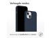 Accezz Liquid Silicone Backcover iPhone 15 Plus - Donkerblauw