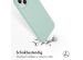Accezz Liquid Silicone Backcover met MagSafe iPhone 15 Plus - Sky Blue