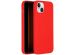 Accezz Liquid Silicone Backcover met MagSafe iPhone 15 Plus - Rood