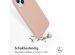 Accezz Liquid Silicone Backcover met MagSafe iPhone 15 Plus - Roze