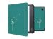 iMoshion Design Slim Hard Case Sleepcover met stand Kobo Libra 2 / Tolino Vision 6 - Green Dandelion