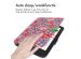 iMoshion Design Slim Hard Case Sleepcover Kobo Clara 2E / Tolino Shine 4 - Flower Watercolor