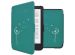 iMoshion Design Slim Hard Case Sleepcover Kobo Clara 2E / Tolino Shine 4 - Green Dandelion
