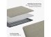 Selencia Geweven Cover MacBook Pro 13 inch (2020 / 2022) - A2289 / A2251 - Taupe