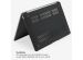 Selencia Geweven Cover MacBook Air 13 inch (2022) / Air 13 inch (2024) M3 chip - A2681 / A3113 - Grijs