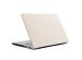 Selencia Geweven Cover MacBook Air 13 inch (2022) / Air 13 inch (2024) M3 chip - A2681 / A3113 - Beige