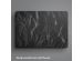 Selencia Fluwelen Cover MacBook Air 13 inch (2022) / Air 13 inch (2024) M3 chip - A2681 / A3113 - Zwart