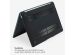 Selencia Fluwelen Cover MacBook Air 15 inch (2023) / Air 15 inch (2024) M3 chip - A2941 / A3114 - Donkergroen