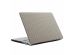 Selencia Geweven Cover MacBook Pro 16 inch (2021) / Pro 16 inch (2023) M3 chip - A2485 / A2780 / A2919 - Taupe