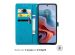 iMoshion Mandala Bookcase Motorola Moto G34 - Turquoise