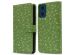 iMoshion Design Bookcase Motorola Moto G34 - Green Flowers