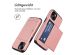 iMoshion Backcover met pasjeshouder iPhone 15 - Rosé Goud