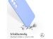 Accezz Liquid Silicone Backcover Samsung Galaxy A25 - Paars