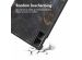 iMoshion Design Trifold Bookcase Xiaomi Redmi Pad SE - Black Marble