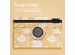 iMoshion 360° Draaibare Design Bookcase Honor Pad X9 - Yellow Flowers