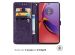 iMoshion Mandala Bookcase Motorola Moto G84 - Paars