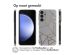iMoshion Design hoesje Samsung Galaxy S23 FE - White Graphic