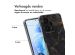 iMoshion Design hoesje Xiaomi Redmi Note 12 Pro - Black Marble