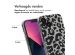 iMoshion Design hoesje iPhone 13 - Leopard Transparent