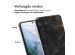 iMoshion Design hoesje Samsung Galaxy S21 Plus - Black Marble