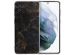 iMoshion Design hoesje Samsung Galaxy S21 Plus - Black Marble