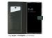 Selencia Echt Lederen Bookcase Samsung Galaxy S24 Ultra - Groen