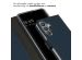 Selencia Echt Lederen Bookcase Samsung Galaxy S24 - Blauw