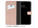 Selencia Echt Lederen Bookcase Samsung Galaxy S24 Plus - Dusty Pink