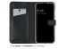 Selencia Echt Lederen Bookcase Samsung Galaxy S24 Plus - Zwart
