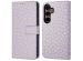 iMoshion Design Bookcase Samsung Galaxy S24 - White Daisy