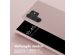Selencia Siliconen hoesje met afneembaar koord Samsung Galaxy S24 Ultra - Sand Pink