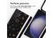 iMoshion Siliconen design hoesje met koord Samsung Galaxy S24 Ultra - Sky Black
