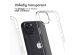 Accezz 100% Recycled Clear Backcover iPhone 15 Plus - Transparant
