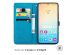 iMoshion Mandala Bookcase Samsung Galaxy S24 Plus - Turquoise