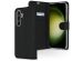 Accezz Wallet Softcase Bookcase Samsung Galaxy S24 Plus  - Zwart