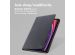 Accezz Classic Tablet Case Samsung Galaxy Tab S9 FE Plus / Tab S9 Plus - Zwart