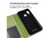 iMoshion Design Bookcase Samsung Galaxy A40 - Green Flowers