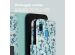 iMoshion Design Bookcase Samsung Galaxy A40 - Blue Flowers