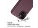 Accezz MagSafe Leather Backcover iPhone 13 - Heath Purple