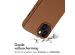 Accezz MagSafe Leather Backcover iPhone 13 - Sienna Brown