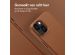 Accezz MagSafe Leather Backcover iPhone 13 - Sienna Brown