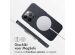 Accezz MagSafe Leather Backcover iPhone 13 Pro - Onyx Black