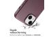 Accezz MagSafe Leather Backcover iPhone 14 - Heath Purple