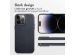 Accezz MagSafe Leather Backcover iPhone 14 Pro Max - Onyx Black