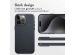 Accezz MagSafe Leather Backcover iPhone 15 Pro Max - Onyx Black