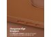 Accezz MagSafe Leather Backcover iPhone 15 Pro Max - Sienna Brown